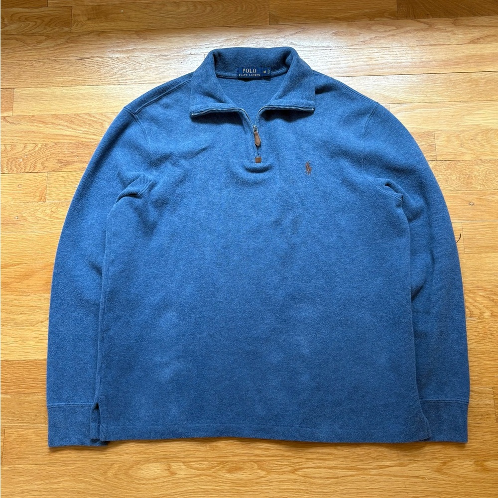 90s Ralph Lauren Navy Quarter Zip